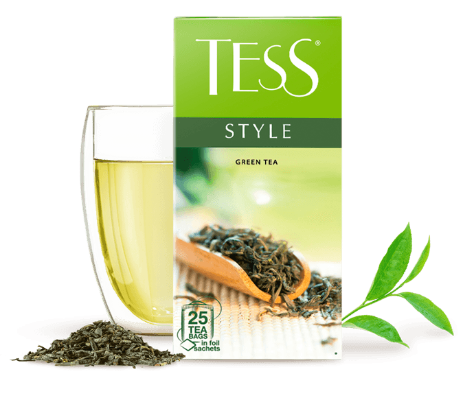 Чай зеленый TESS "Style" 25х1,8г