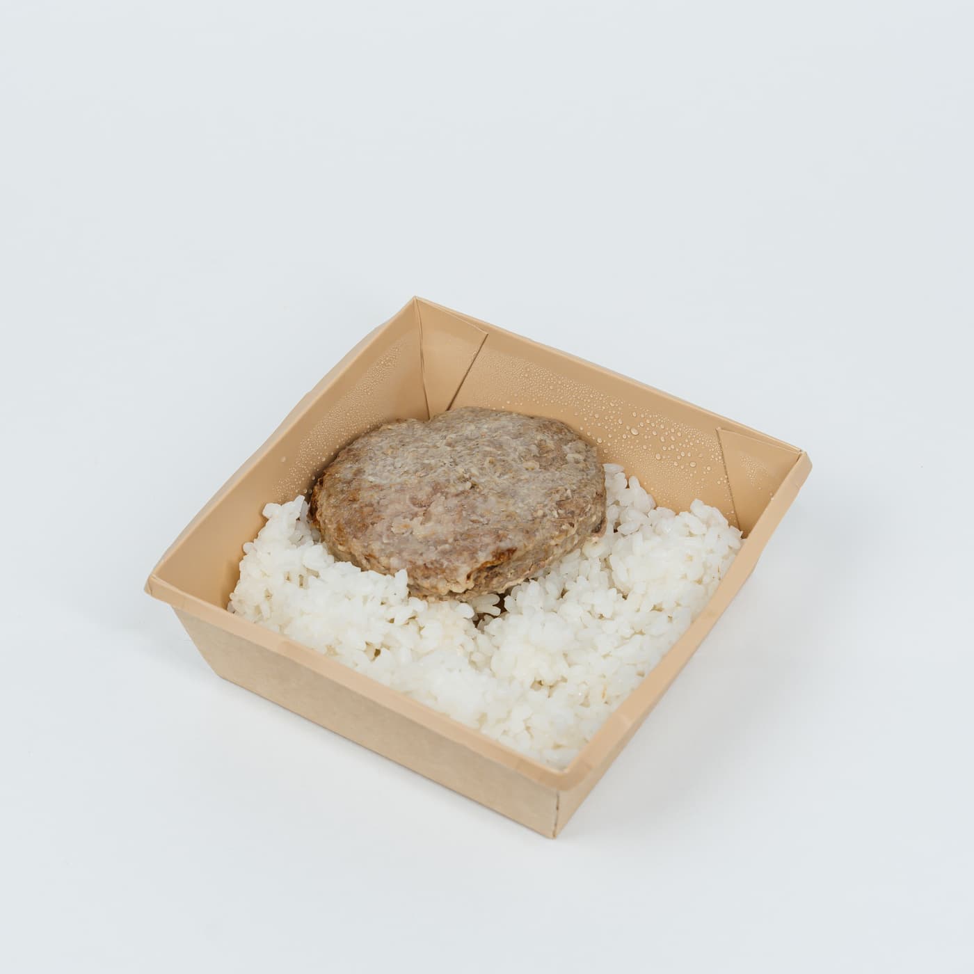 Котлета из телятины с рисом 150/150гр