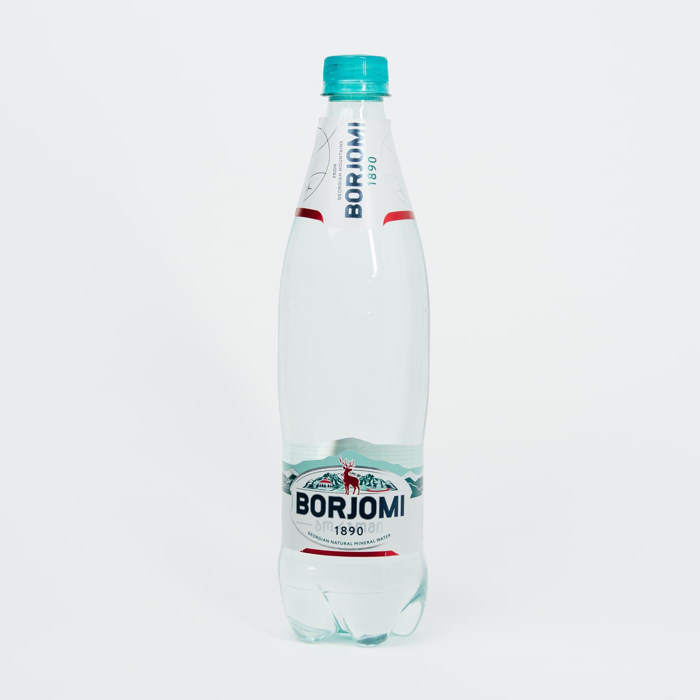 Вода питьевая Боржоми лечебно-столовая газированная 1л