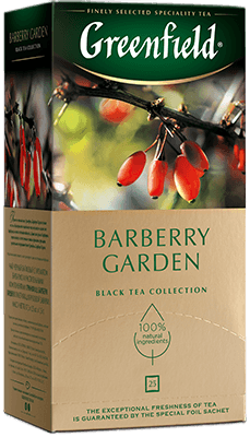 Чай черный Greenfield Barberry Garden 25шт