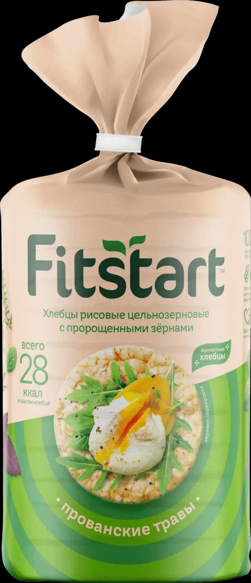 Хлебцы FITSTART "Прованские травы" рисовые 90 г