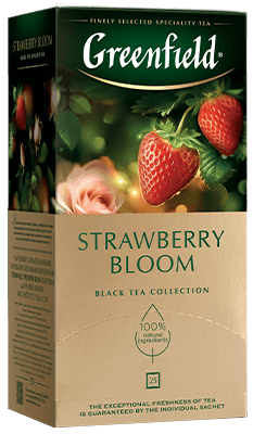 Чай черный GreenField Strawberry Bloom 25шт